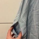 Rails  Blue Sleeveless Shift A-Line Grid Anya Dress Photo 4