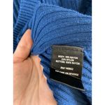 Torrid  Women’s Sweater Long Sleeves V-Neck Blue Multicolor Plaid Size 2 Photo 2