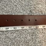Free People  High Summer Embroidered Leather Belt Brown Sz 32 EUC Photo 8