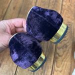 Charlotte Olympia Women’s  purple velvet Kitty  shoes limited edition size 38.5 Photo 3