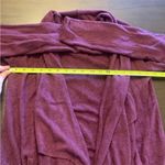 Barefoot Dreams Red Open Front Handkerchief Drape Cardigan Small/Medium Women’s Photo 8