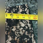 Banana Republic Vintage | Lace Skirt Black & Blush Pink Lining Size 4 Small S Photo 6