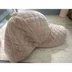 David and Young Quilted Hat Baseball Cap Women's cream Blush Soft Tan Photo 1