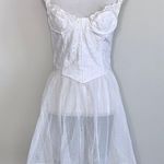 Victoria's Secret Vintage Victoria’s Secret Eyelet Lolita Dress Photo 4