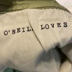O'Neill O’NEILL ankle junior Pants size 7 inseam 24” good condition color green Photo 7