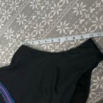 NWOT Swimsuits for All Plunge One Piece Swimsuit‎ in Floral Garden Size 12 Black Photo 11