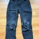 Free people ripped jeans Black Size 27 Photo 0