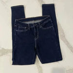 Levi's LEVI STRAUSS Mid-Rise Skinny Jean Denim Stretch Dark Wash Women’s Size W27 L30 Photo 1