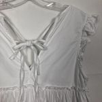 ZARA  Trafaluc Women Top XS Babydoll Cottagecore Boho Chic Beachy Nautical Cotton Photo 7