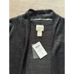 Chico's  Women's Abigail‎ Shrug Sweater 3/4 Sleeve Black Size 3 NWT Photo 2