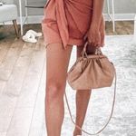 VICI Salmon/Peach Wrap Sundress Photo 0