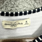 Abercrombie & Fitch Vintage Y2K  Bodycon‎ Dress Womens Medium Blue White Striped Photo 1
