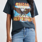 Daydreamer  chris stapleton eagle merch tee in vintage black Photo 0