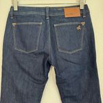 DL1961  Roxy Kick Flare Dark Blue Wash Denim Jean Women’s Size 27 Stretch Midrise Photo 5