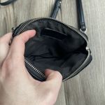 Nine West Vintage Black Quilted Velvet HANDBAG Crossbody ADJUSTABL STRAP PURSE Photo 3