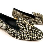 Salvatore Ferragamo Sarno Bow Embellished Raffia Low Heel Loafers US 5 - EU 35.5 Photo 0