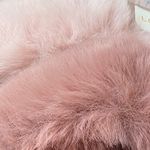 LC Lauren Conrad Women’s LC Conrad Double Band Fur Slide Slippers Photo 4