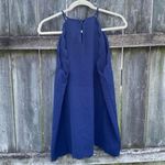 Vanilla Bay  Scalloped Hem Navy Blue Tank | 1XL Photo 4