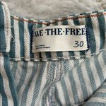 We The Free  Moxie Railroad Low Slung Pull On Barrel Jeans Green Photo 8