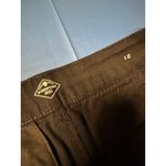 st. john's bay  Secretly Slender Womens Mid Rise Capri Pants Size 12 Black Photo 1