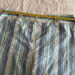 New York And Company Vintage Y2K Blue Stripped Skort Photo 4