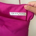 Trina Turk One Shoulder Hot Pink Dress Medium NEW Photo 4
