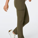 FIGS High-Waisted Yola  Scrub Pants Women’s Skinny Medium Petite Photo 3