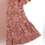 Reformation Adelina Floral Mini Dress Drop Waist V-Neck Ditsy Floral Size 2 Photo 10