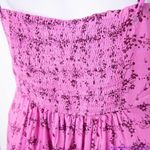 Free People NEW‎ Intimately  Caught Up Printed Slip Dress, Pink, Large Photo 11