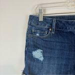 Paige | Dark Wash Rolled Hem Denim Shorts Size 26 Photo 1