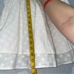 Rails Addison Skirt White Embroidered Daisies 100% Cotton Pullover Small Photo 8