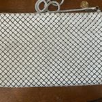 Unique Vintage Vintage GC Brand White Metal Mesh Convertible Clutch Photo 8