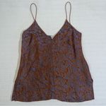 Forte_Forte Italy Abstract Tank Top Small Designer Luxury Contemporary Boho Photo 1