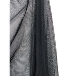 Buckle Black Crop Top Sz M Off Shoulder Whimsigoth Dark Romantic Fairy Boho NWT Photo 2