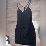 H&M Black Strappy back tight mini dress Photo 4