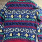 Ugly Christmas Sweater Santa Astronaut Womens L Holiday Moon Space Funny Bells Size L Photo 10