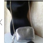 Victoria's Secret Victoria’s Secret Official Crossbody 2016 Paris Show Silver Reptile NWT Photo 5