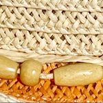 Panama Jack  Womens Beaded Brim One Size Paper Braid Hat Photo 2