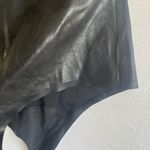 Knix Paypaya Black Box Thong Bodysuit Leather Shiny Size XL New Photo 10