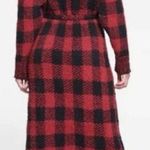 SKIMS  Cozy Robe Brick Buffalo Check S/M‎ Photo 1