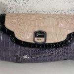 Guess  Purple & Cream Reptile Pattern Wristlet Photo 5