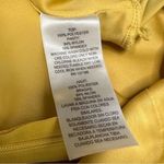 Danielle Bernstein  Satin Bodysuit Beautiful Pale Mustard Color Bustier 4 Photo 6