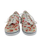 Vans Watermelon Sneakers Low Top Canvas Shoes Women's Size 8 500714 Photo 2