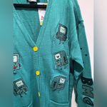 Her Universe Cartoon Network Adventure Time BMO Poses Cardigan Photo 6