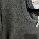 Zenana Premium  Charcoal Gray Long Sleeve Tunic Top with Side Buttons Size 2X Photo 5