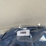 Nation Ltd Womens Thea Sweetheart puff sleeve Blue Smocked Waist Maxi Dress M Photo 12