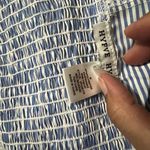 HYFVE  blue and white striped top M Photo 5