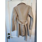 Michael Kors  Khaki Belted Trench Coat Jacket Photo 1
