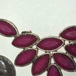 Elegant Maroon Boho Statement Necklace Photo 5