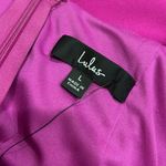 Lulus NWT  -- Hot Pink Halter Bodycon Mini Size Large . Photo 11